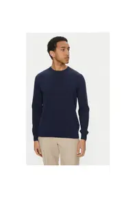 Pulover barbati 62131MW - Bumbac - Bleumarin - Bleumarin