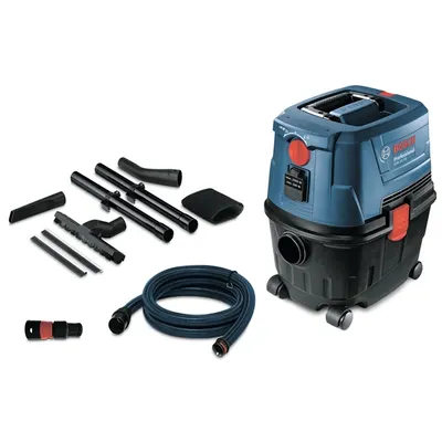 Aspirator profesional, aspirare uscata umeda, Bosch Professional GAS 15 PS, 1100 W