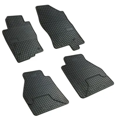 Set covorase auto din cauciuc Nissan Navara 2010- Pathfinder 2010-2014, presuri FROGUM, negre, 4 buc.