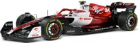 Model de colecție SOLIDO Curse: Mașini - Alfa Romeo C42 Z.Guanyu White Canada GP (2022)
