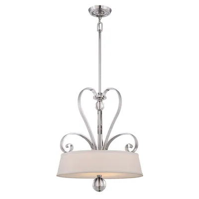 Lampa suspendata Madison Manor 4 Light Pendant – Imperial Silver