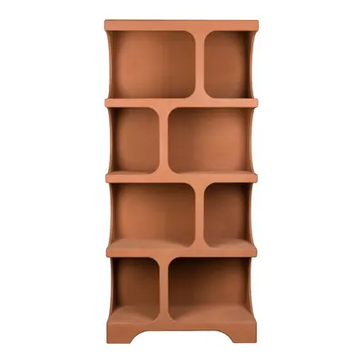 Bibliotecă teracotă 85x180x37 cm Dundee – Dutchbone
