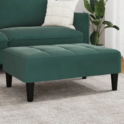 Gossi taburet, verde inchis, 77x55x31 cm, catifea
