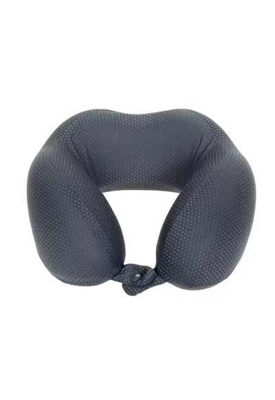 Perna de gat memory foam pentru calatorie - Gri
