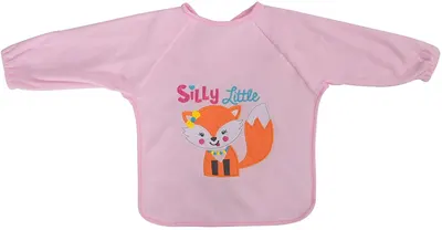 Bavetă cu mâneci Lorelli - Baby Care, roz
