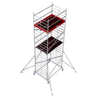 Schela Krause Protec XXL 1,2 x 2m, aluminiu, inaltime lucru 7,3m, inaltime max. platforma 5,3m