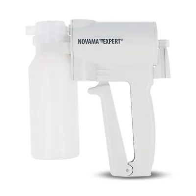 Aspirator medical manual tip pistol Novama Expert MSUX 7B-1, portabil cu 3 tuburi de aspiratie diferite, 200 ml, fara alimentare cu husa inclusa