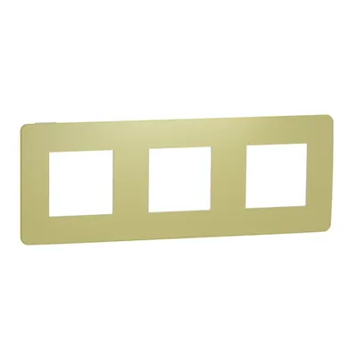 Placa ornament, Unica Studio Colsau, trei module, verde