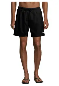Pantaloni scurti de baie negru - imbracaminte de inot pentru barbati -