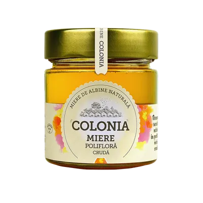 Miere poliflora cruda, 270g, Colonia