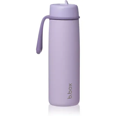 b.box Stainless Steel Thermos Bottle sticlă termos cu pai Lilac Love 1 buc