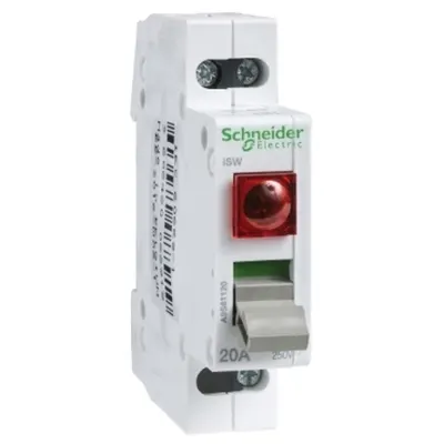 Separator de Sarcina Acti9 Isw cu Indicator, 2 Poli, 20 A, 250V