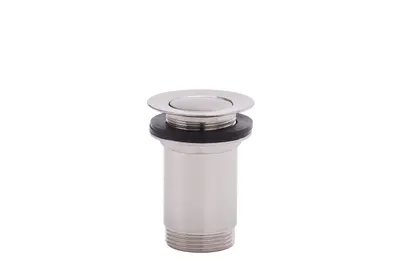 Ventil lavoar click-clack Kleome cu preaplin, G1 1 4 alama, nichel periat