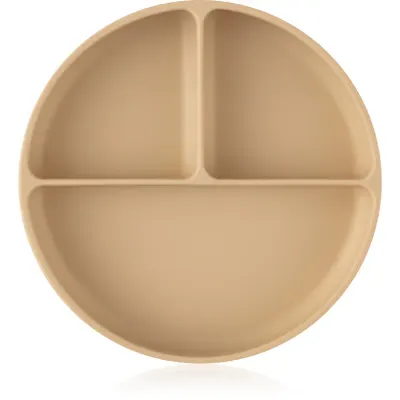 Petite&Mars Take&Match 6m+ farfurie compartimentată rotund Desert Sand 1 buc