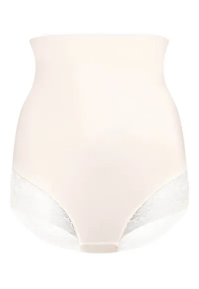 Chiloti tip corset modelator SLIM Alb - Bej