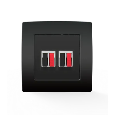 City Priza Dubla Audio Antracit