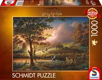 Puzzle Schmidt din 1000 piese - Recoltarea sub razele soarelui