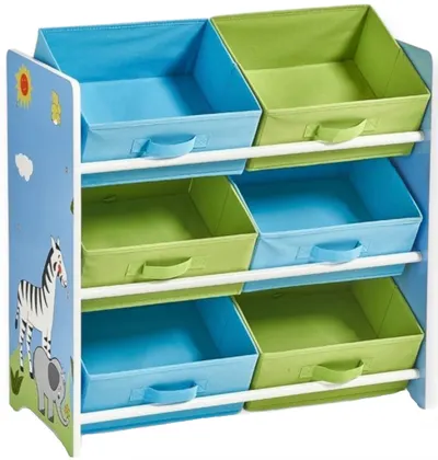 Organizator etajeră cu cutii de depozitare Ginger Home - Safari
