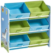 Organizator etajeră cu cutii de depozitare Ginger Home - Safari