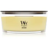 Woodwick Yuzu & Vetiver lumânare parfumată cu fitil din lemn 453.6 g