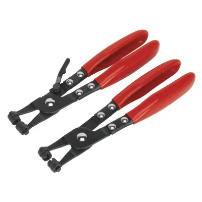 Set de 2 clesti pentru montare si demontare coliere, Sealey