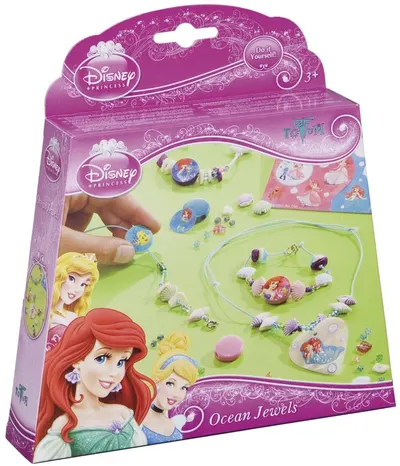 Totum Disney Princess Creative Kit - DIY, Ocean Jewels