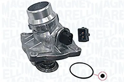Termostat lichid racire (105 C, cu carcasa) potrivit BMW 5 (E39), 7 (E38), X5 (E53); LAND ROVER RANGE ROVER III 3.5 4.4 4.6 02.96-08.12
