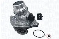 Termostat lichid racire (105 C, cu carcasa) potrivit BMW 5 (E39), 7 (E38), X5 (E53); LAND ROVER RANGE ROVER III 3.5 4.4 4.6 02.96-08.12