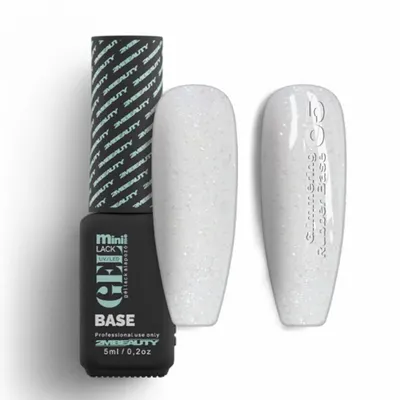 Oja semipermanenta GELlack 2M Glimmering Rubber Base Nr. 05 - 5ml