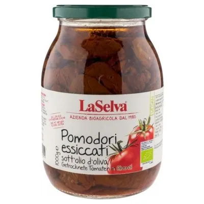 Rosii Bio Uscate in Ulei de Masline, 1 kg, La Selva