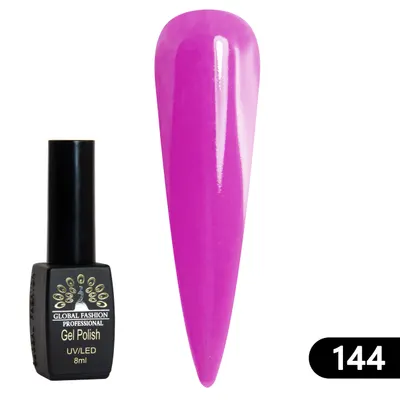 Oja semipermanenta BLACK ELITE, Global Fashion 8 ml, 144 Engros
