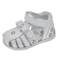 Sandale copii din piele Chicco Gazella, Alb, 71120-66P