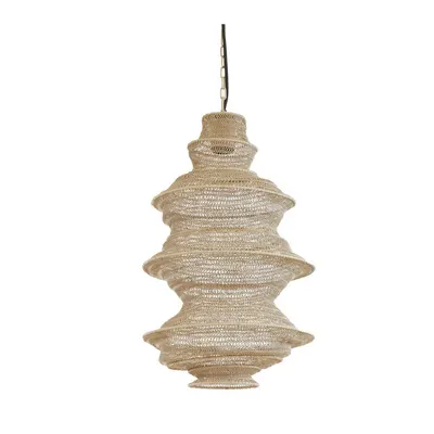 Lustră bej din metal Nakisha – Light & Living