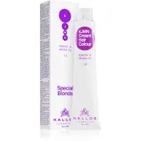 Kallos KJMN Professional Cream Hair Colour Keratin & Argan Oil culoare par culoare 12.0 Special Ultra Blond 100 ml
