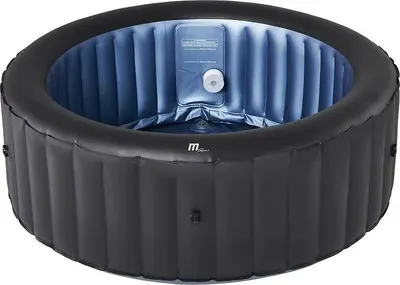 Jacuzzi gonflabil MSpa - Bergen, rotund, 4 locuri, 700 l, negru