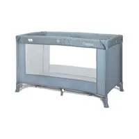 Patut Pliabil cu 1 nivel Lorelli Classic Carina Blue Stars