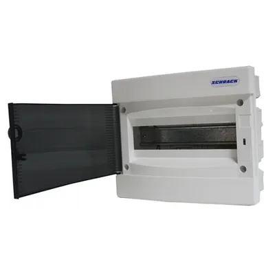 Dulap distrib. incastr. 1 rand, 8UH, usa transp.