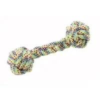 Jucarie caini gantera din sfoara, Enjoy, 20 cm