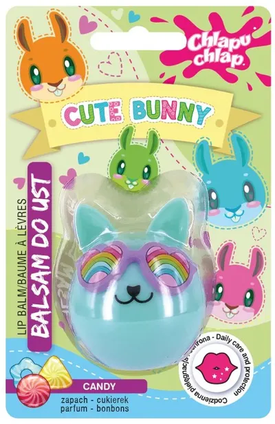 Estetica Balsam de buze pentru copii Cute Bunny, bomboane, 5 ml