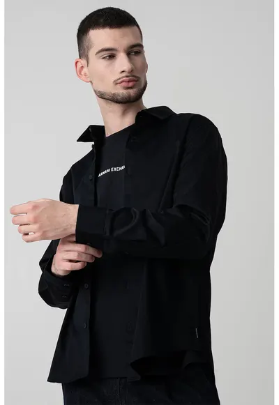 Camasa cu maneci lungi - Albastru ultramarin