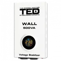 Stabilizator tensiune 500VA 300W AVR WALL, TED