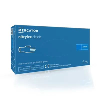 MERCATOR MEDICAL - Manusi profesionale din nitril - PINK - S
