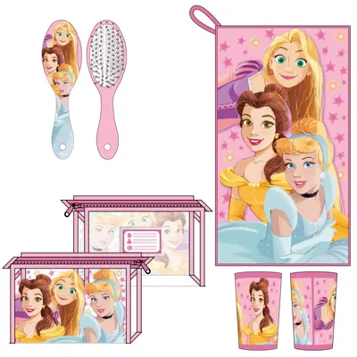 Geantă de toaletă Cerda Princess - Cu accesorii
