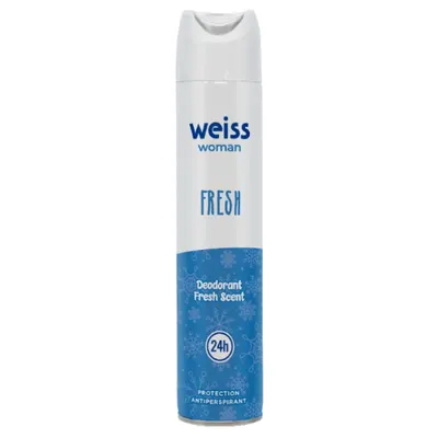 Deodorant antiperspirant femei Weiss Fresh, Arom | 200 ml
