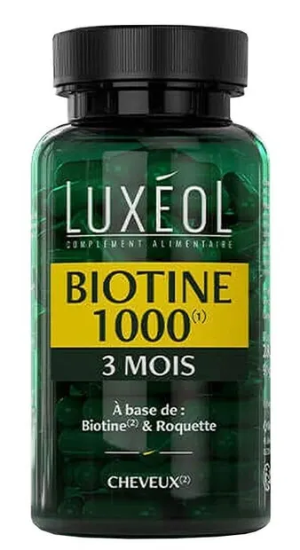 Biotină + Rucola, 90 capsule, Luxéol