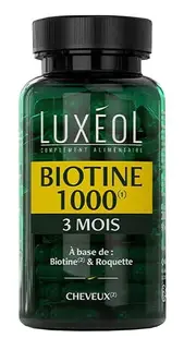 Biotină + Rucola, 90 capsule, Luxéol
