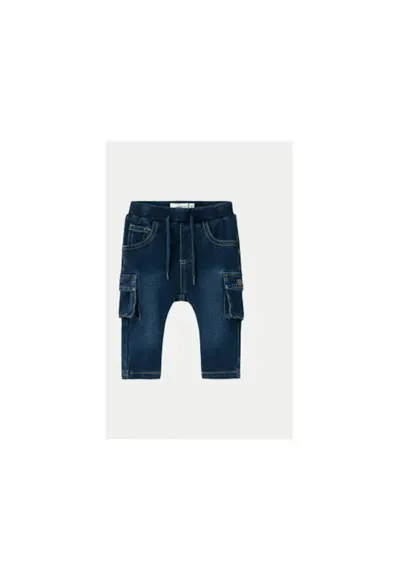 Pantaloni baieti - 304434532 - Bumbac/Poliester - Albastru - Albastru