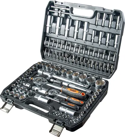 Set de chei Gadget - 108 piese, 1/4'' și 1/2''