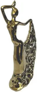 Statuetă Morello - Dancing Lady Gold, 30 х 16.5 х 8 cm