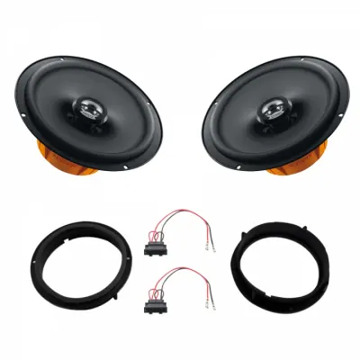 Pachet difuzoare Hertz Dieci dedicate usi spate Skoda Fabia (1999 - 2014)